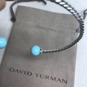 David Yurman Jewelry - DY Sterling Silver Cable Bracelet David Yurman Jewelry - DY Sterling Silver Cable Bracelet